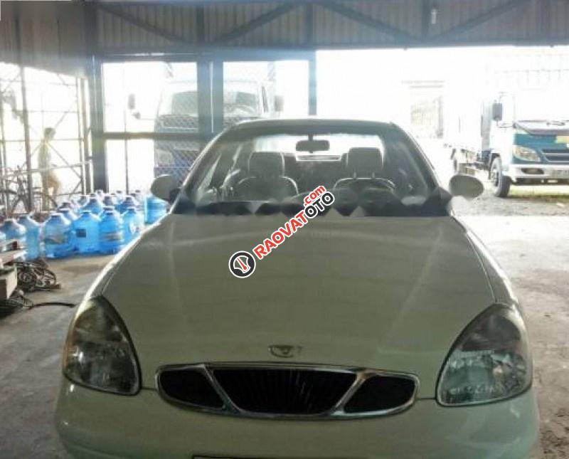 Bán xe Daewoo Nubira II 1.6 đời 2002, màu trắng, giá tốt-1