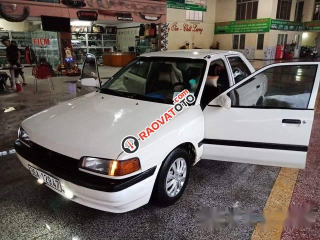 Cần bán lại xe Mazda 323 đời 1997, màu trắng, nhập khẩu nguyên chiếc chính chủ, 85 triệu-1