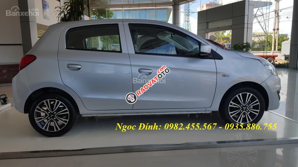 Xe Mirage CVT 2017 màu bạc Đà Nẵng, Mitsubishi Mirage Đà Nẵng-1