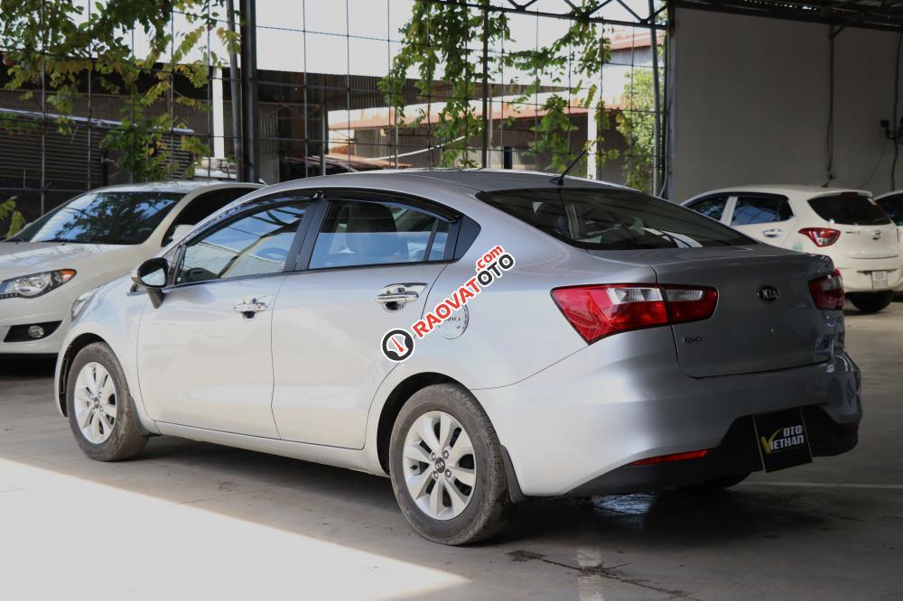 Bán Kia Rio 1.4MT sản xuất 2015, màu bạc, nhập khẩu giá cạnh tranh, 408tr-3