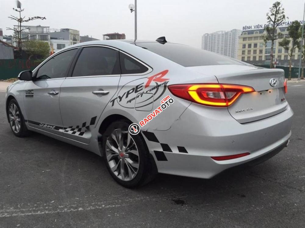 Bán Hyundai Sonata 2.0 AT đời 2014, màu bạc, nhập khẩu như mới-2