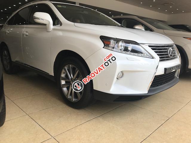 Bán Lexus RX350 màu trắng, sản xuất 2014, đăng ký 2015, LH: Mr Đình 0904927272-1