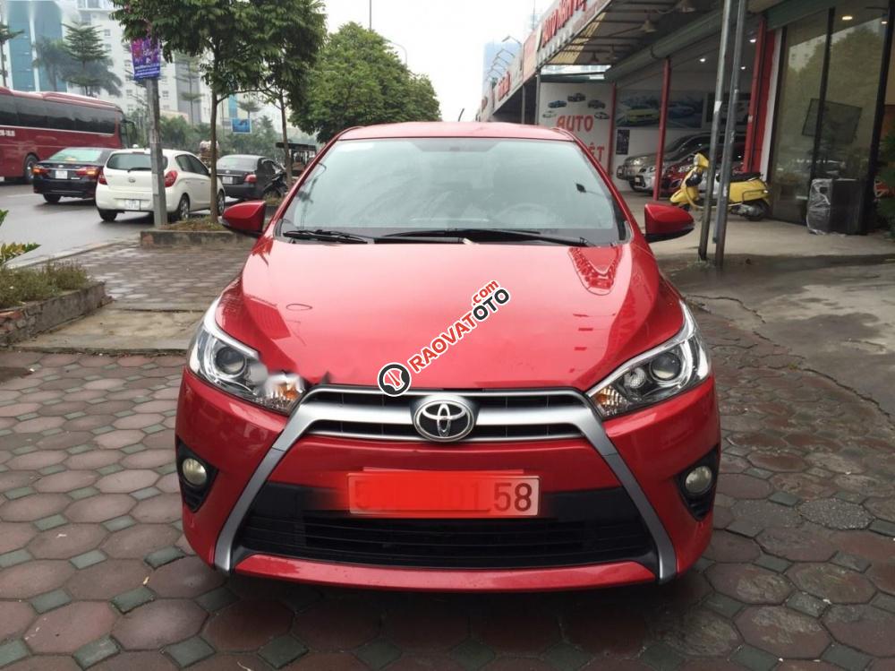 Cần bán Toyota Yaris 1.3G đời 2016, màu đỏ, xe nhập-0