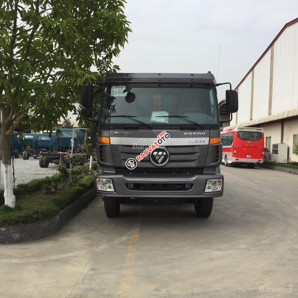 Bán Thaco Auman D300 đời 2016, màu xám, tải trọng 18 tấn-1