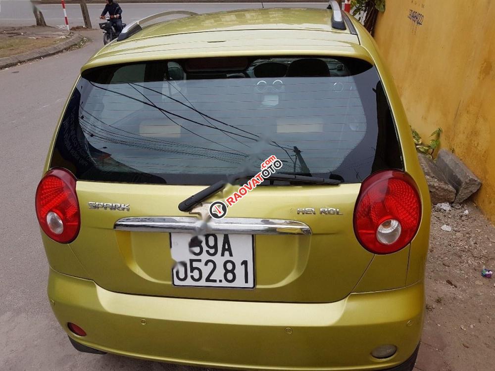 Bán Chevrolet Spark năm 2008, màu vàng đẹp như mới-6