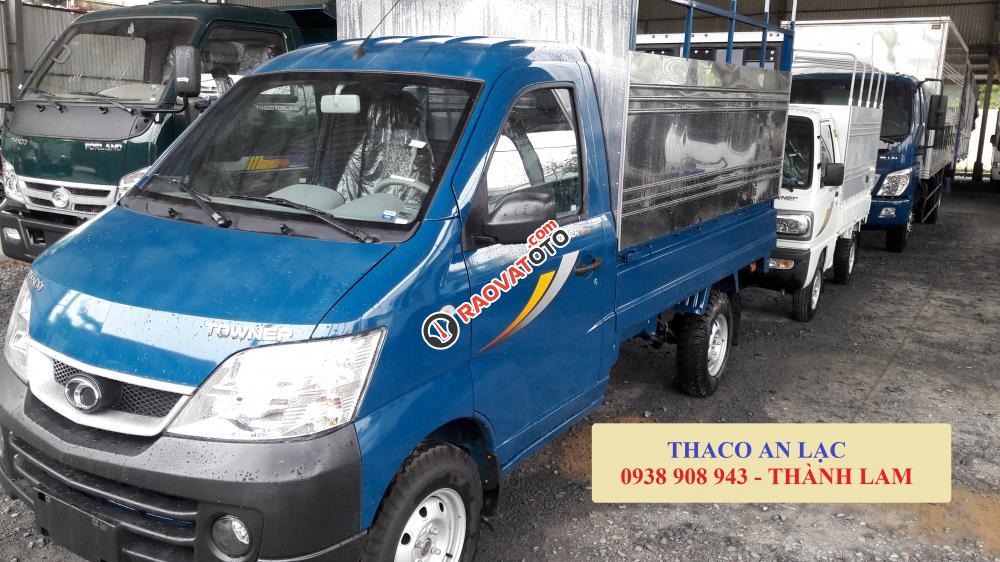 Bán xe Thaco Towner mới tải trọng 990 kg, xe tải nhẹ máy xăng động cơ Suzuki dưới 1 tấn, lưu thông hẻm nhỏ, đường chợ-5