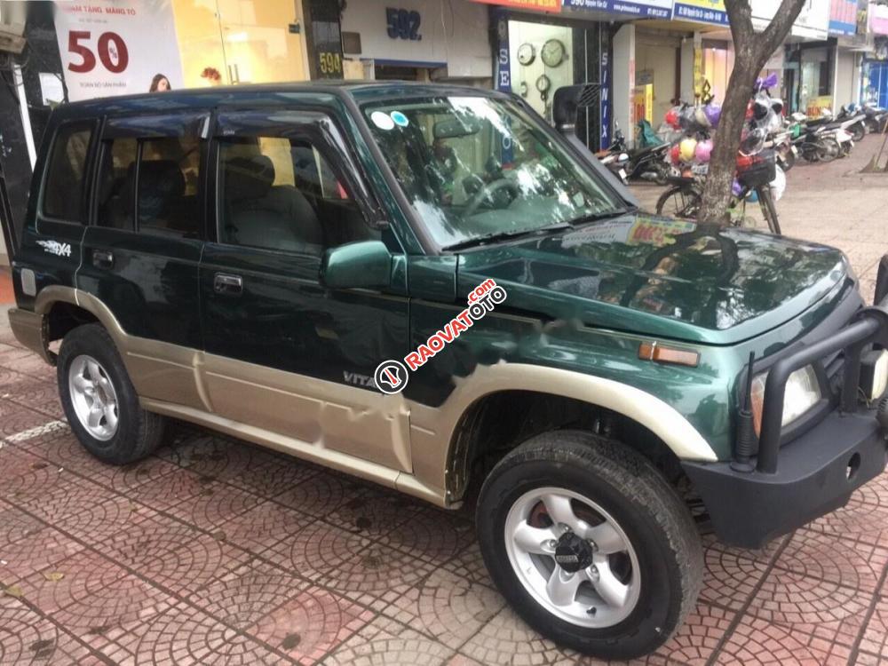 Bán Suzuki Vitara JLX đời 2004, màu xanh lá-3