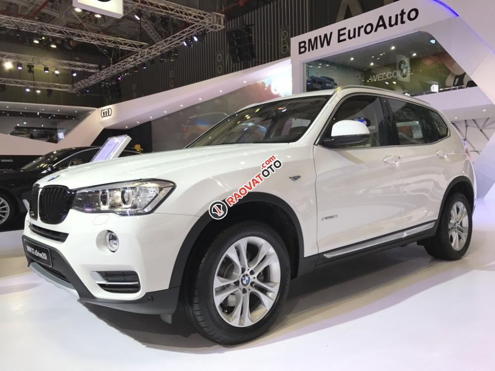 Bán xe BMW chính hãng - BMW X3 xDrive 20i 2017, màu trắng, nhập khẩu - Giá tốt nhất, giao nhanh nhất-3