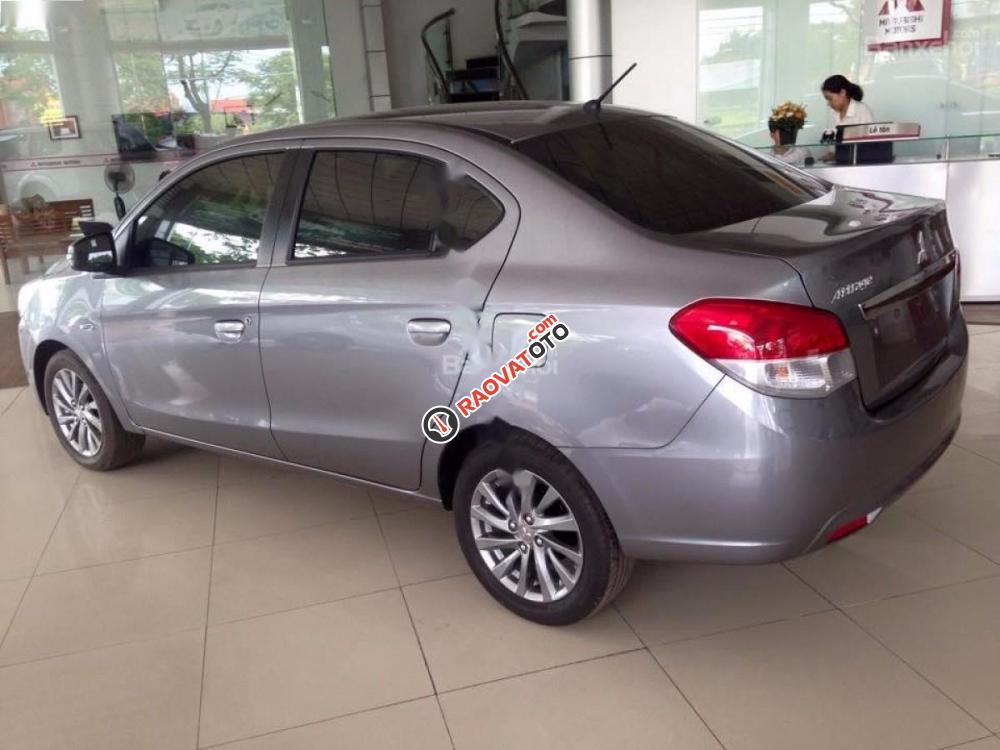 Cần bán Mitsubishi Attrage 1.2CVT đời 2017, màu xám, nhập khẩu-2