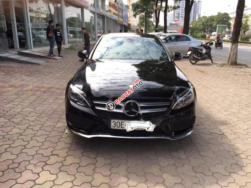 Bán Mercedes C300 AMG sản xuất 2017, màu đen-1