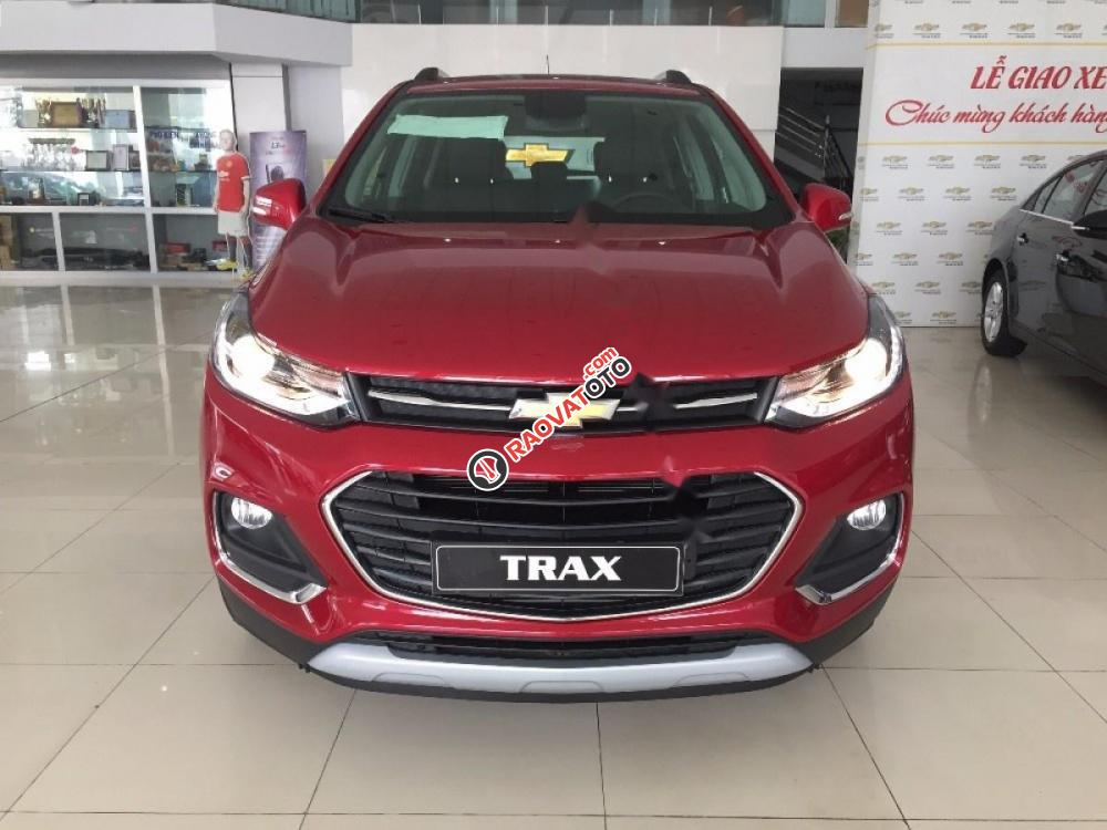 Bán xe Chevrolet Trax 1.4 LT đời 2017, màu đỏ, nhập khẩu nguyên chiếc-9