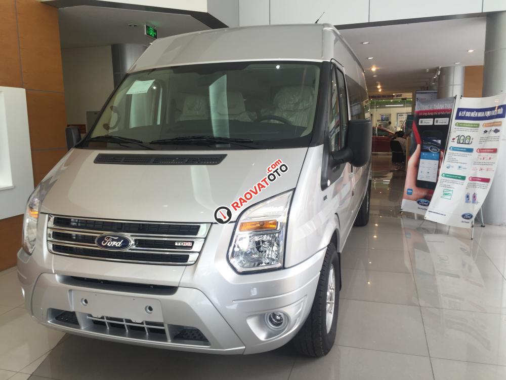 Bán Ford Transit 2018 mới 100%, màu bạc, giá cực rẻ. Call: 0942552831-0