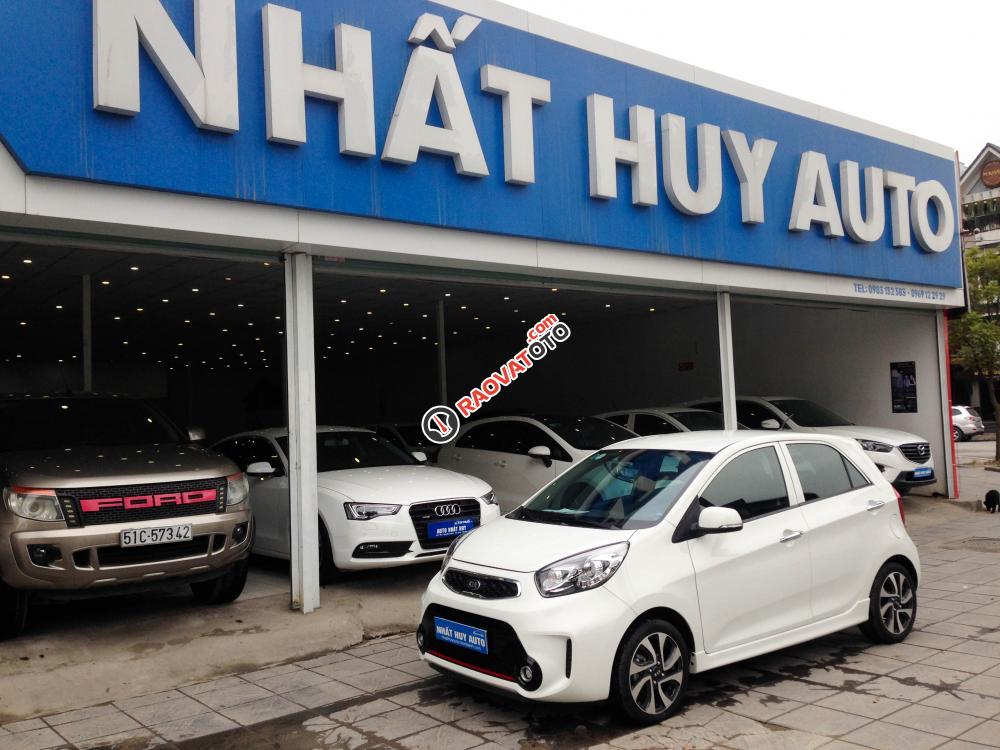 Kia Morning Si 1.25MT năm 2016, màu trắng, giá cực tốt, thủ tục nhanh gọn-0