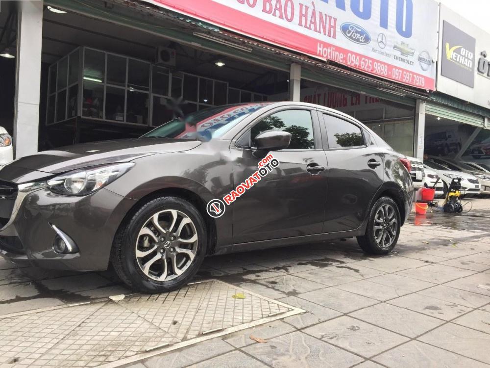 Bán Mazda 2 2017, màu nâu như mới, giá 515tr-7