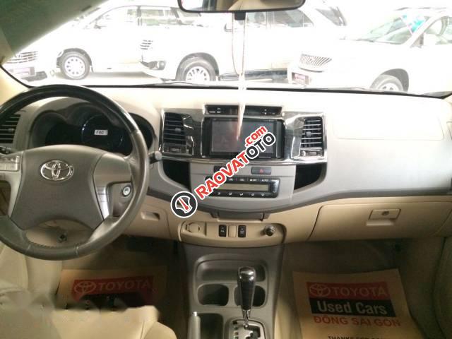 Bán Toyota Fortuner 2.7V năm 2012, màu bạc, 740tr-4