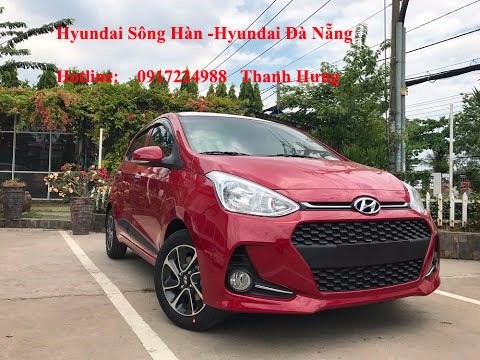 Bán Hyundai Grand i10 2017, màu đỏ, nhập khẩu-3