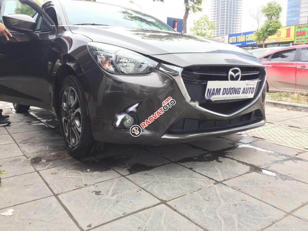 Bán Mazda 2 2017, màu nâu như mới, giá 515tr-8