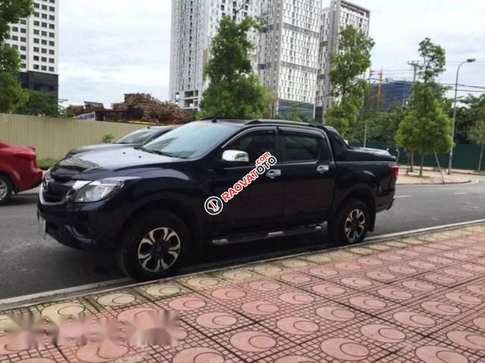 Mazda BT 50 3.2 2 cầu số tự động, sản xuất 2016, màu xanh đen-1