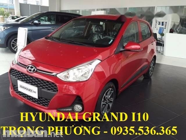 Bán xe Hyundai Grand i10 đời 2017, màu đỏ, xe nhập-0