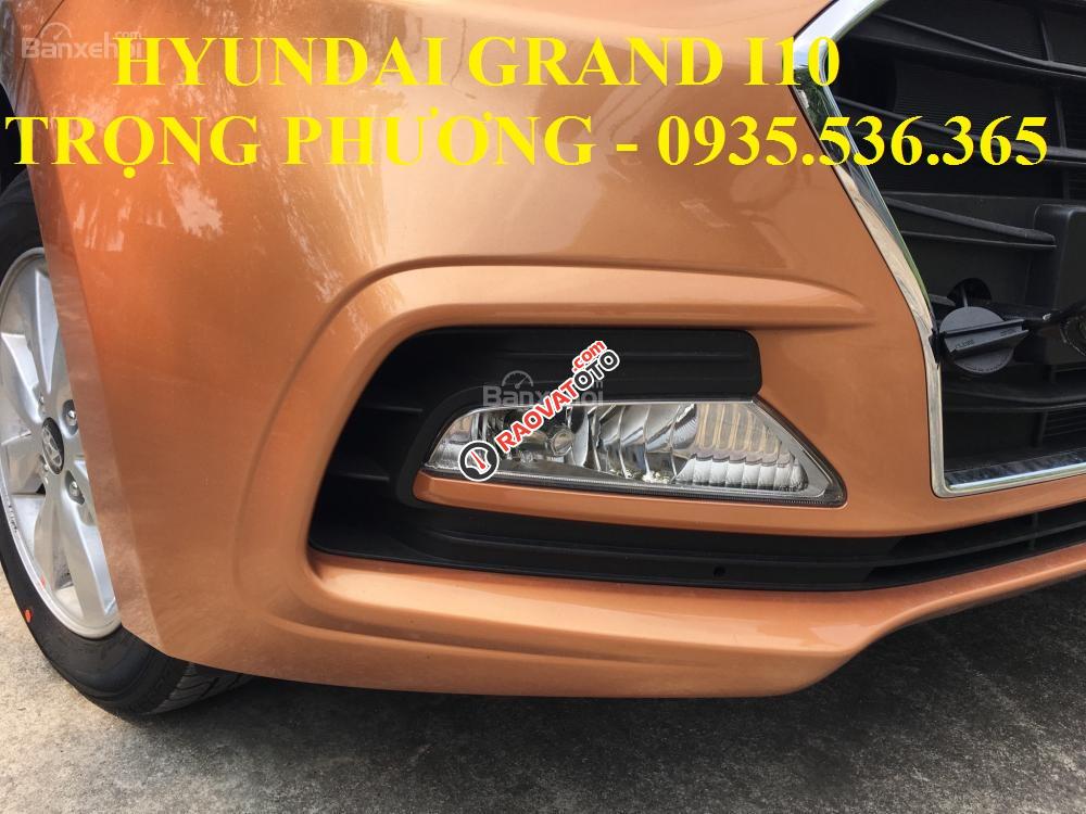 Bán Hyundai Grand i10 1.2 MT Base đời 2017, màu nâu giá cạnh tranh-2