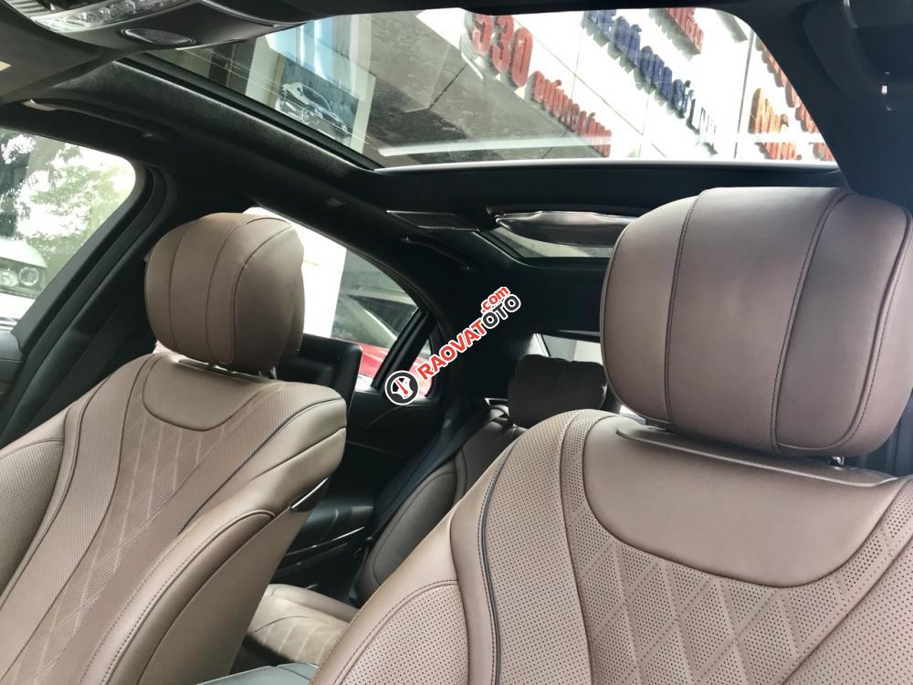 Bán xe Mercedes S500 sản xuất 2016, màu đen, nội thất nâu, xe đã qua sử dụng giá tốt. LH: 0948.256.912-16