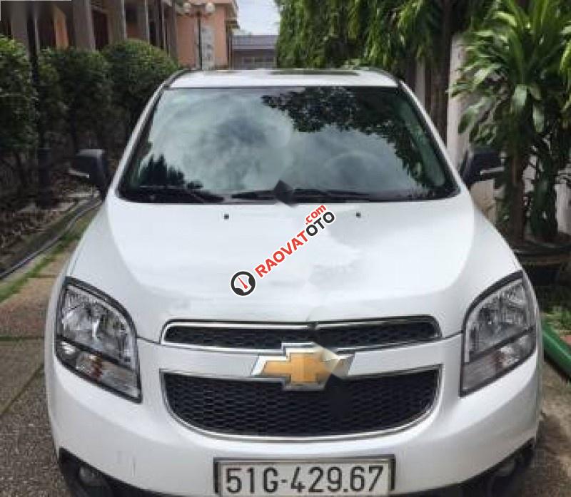 Bán Chevrolet Orlando LTZ 1.8 đời 2017, màu trắng -0