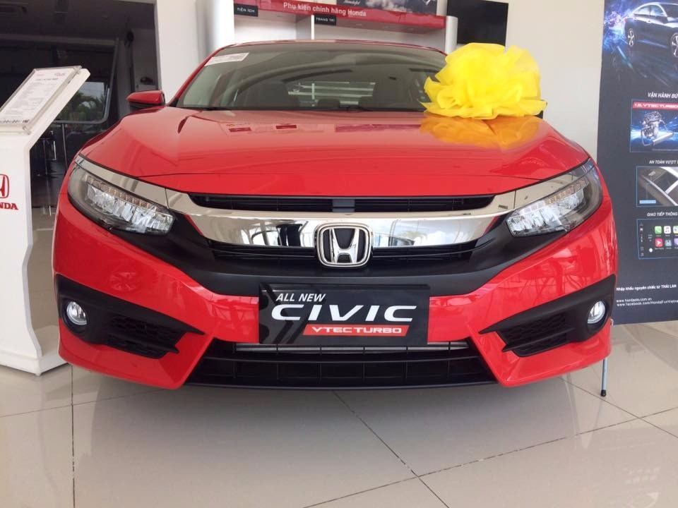 Cần bán xe Honda Civic năm 2017, màu đỏ, nhập khẩu Thái, giá chỉ 898 triệu-7