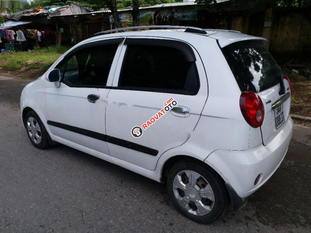 Bán xe Chevrolet Spark LX đời 2009, màu trắng xe gia đình-4