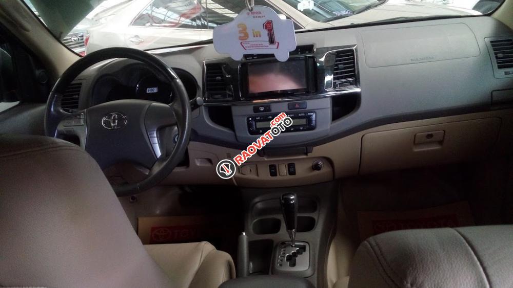 Bán Toyota Fortuner 2.7V (4x2) đời 2012, màu bạc-4