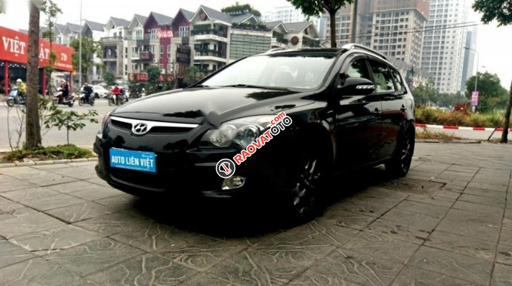 Bán Hyundai i30 CW 1.6AT đời 2011, màu đen, nhập khẩu số tự động-1