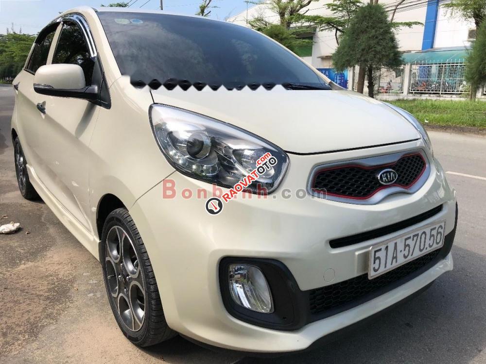 Cần bán lại xe Kia Morning 1.0 AT Sport đời 2012, màu kem (be), nhập khẩu-8