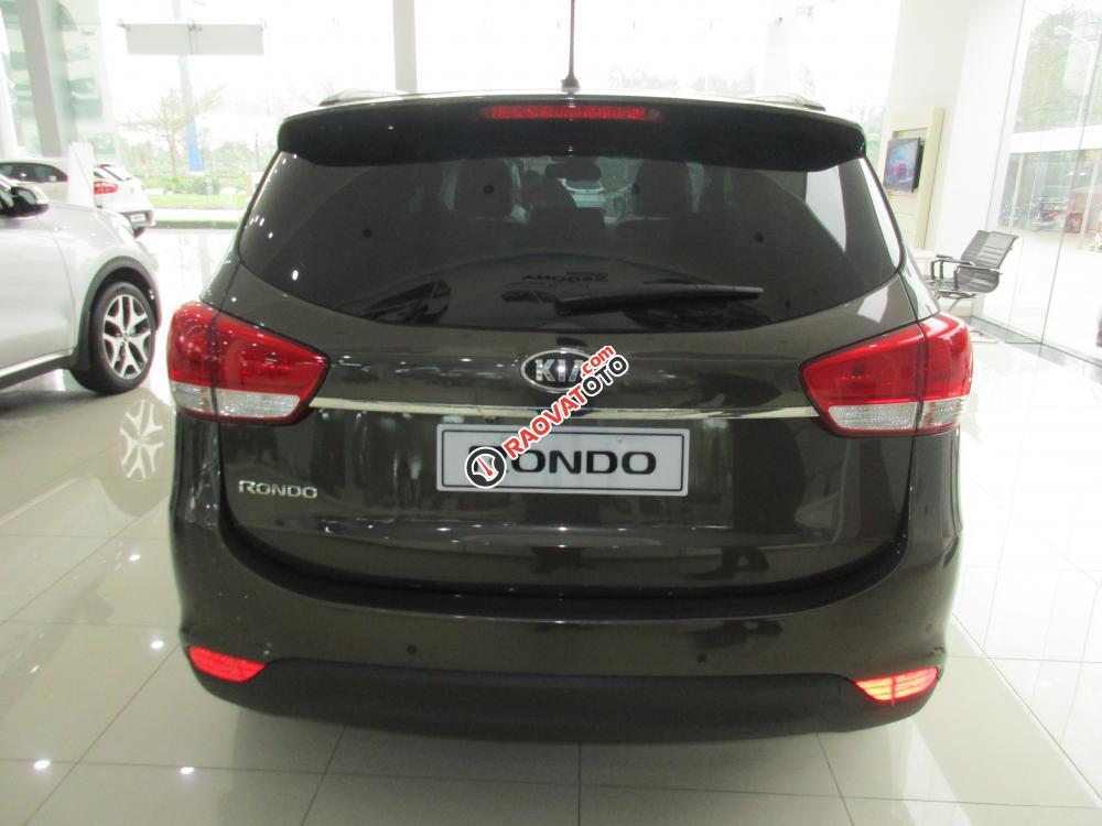 Bán xe Kia Rondo GAT đời 2018, màu xám (ghi), hỗ trợ trả góp. LH 0989.240.241-2