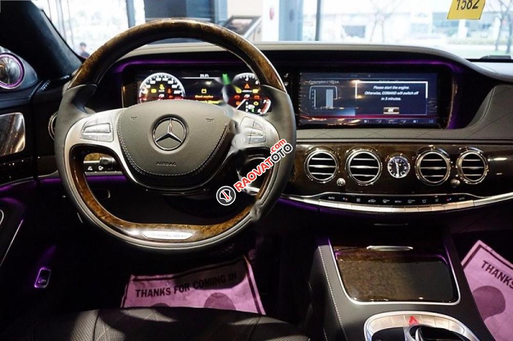 Cần bán xe Mercedes S500L đời 2017, màu trắng  -7