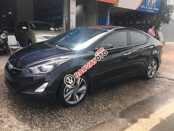 Bán Hyundai Elantra 1.8 AT đời 2015, màu đen-4