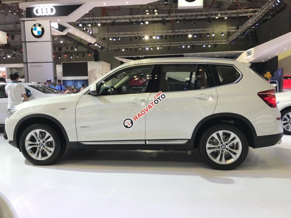 Bán xe BMW chính hãng - BMW X3 xDrive 20i 2017, màu trắng, nhập khẩu - Giá tốt nhất, giao nhanh nhất-1