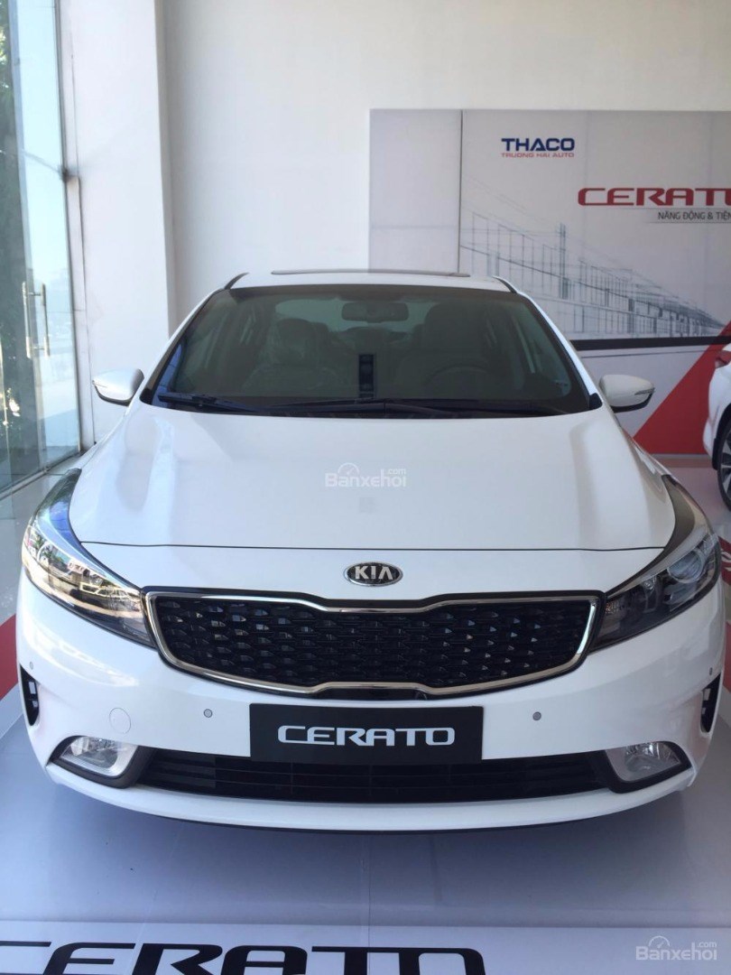 Bán xe Kia Cerato đời 2017, màu trắng, nhập khẩu  -2