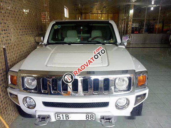 Cần bán xe Hummer H3 đời 2009, màu trắng, nhập khẩu-1