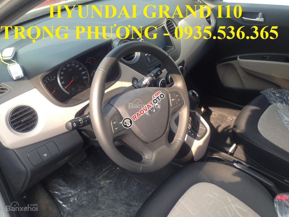 Hyundai Grand i10 đuôi dài Đà Nẵng, LH: Trọng Phương - 0935.536.365, hỗ trợ đăng ký Grab-11