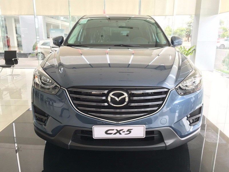 Bán xe Mazda CX 5 đời 2017, màu xanh lam, xe nhập-2