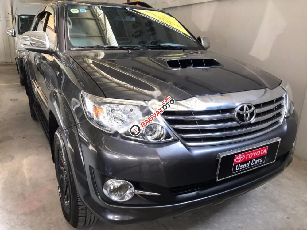 Cần bán gấp Toyota Fortuner 2.5G đời 2015, màu xám, 890tr-0