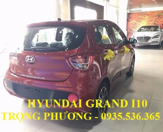 Bán xe Hyundai Grand i10 đời 2017, màu đỏ, xe nhập-3