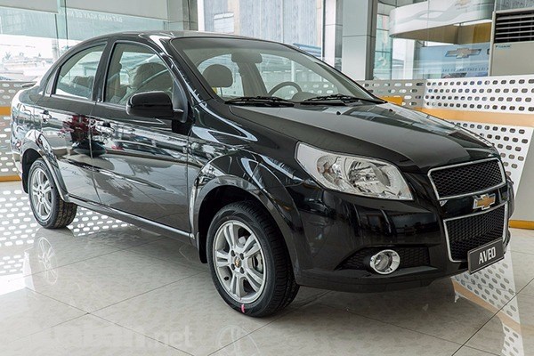 Bán xe Chevrolet Aveo đời 2017, màu đen, nhập khẩu nguyên chiếc, giá tốt-0