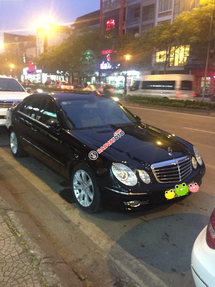 Bán Mercedes E200 đời 2008, màu đen, 495 triệu-7