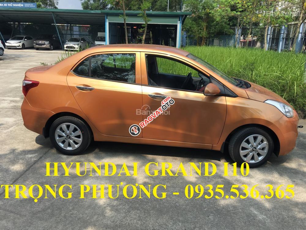 Bán Hyundai Grand i10 1.2 MT Base đời 2017, màu nâu giá cạnh tranh-6