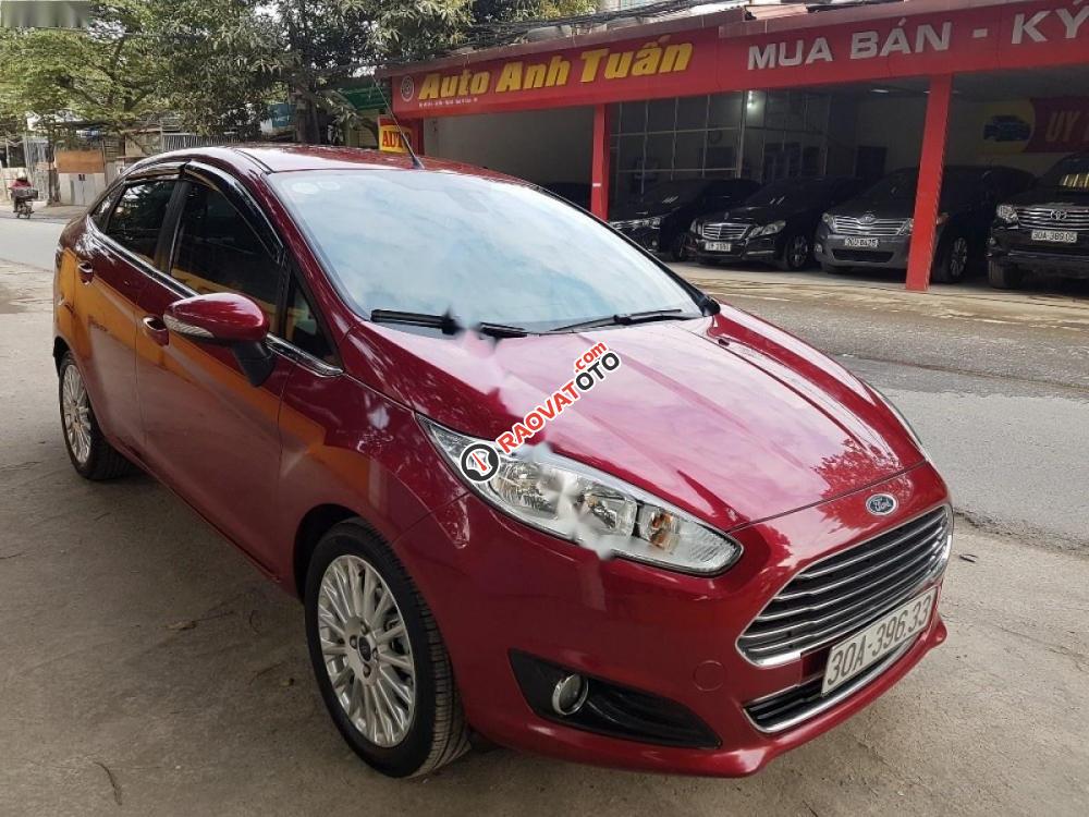 Cần bán Ford Fiesta Titanium sản xuất 2014, màu đỏ-0