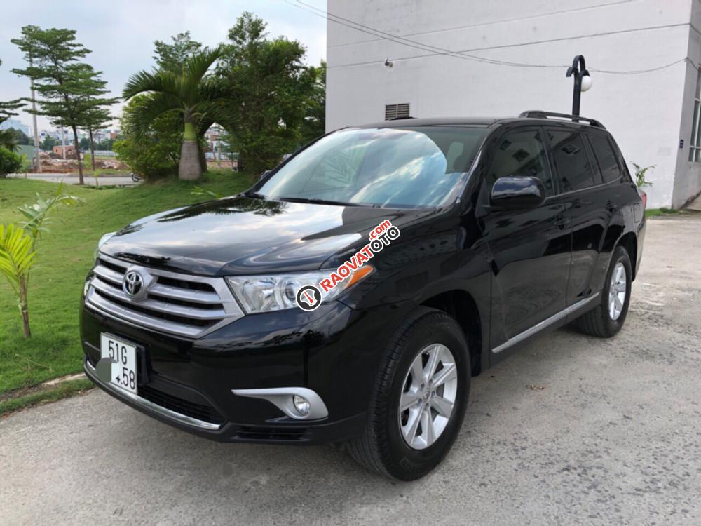 Bán Toyota Highlander 2.7 Plus nhập Mỹ, ĐKLĐ 04/2011 màu đen, xe nhập-3