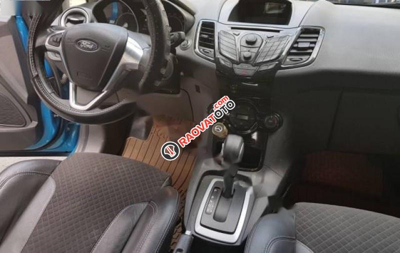 Bán Ford Fiesta S 1.0 AT Ecoboost sản xuất 2015, màu xanh lam số tự động, 490 triệu-5