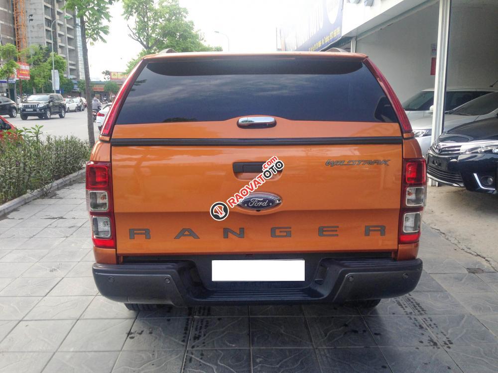 Ford RangeR Wildtrak 3.2 đời 2015, màu cam, xe nhập-3