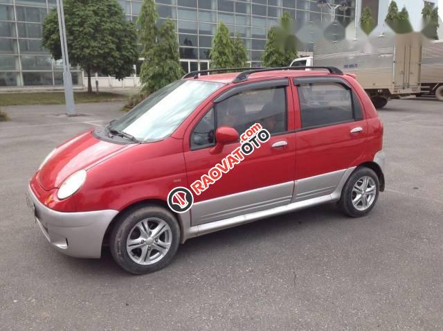 Cần bán Daewoo Matiz đời 2005, màu đỏ, giá 88tr-1