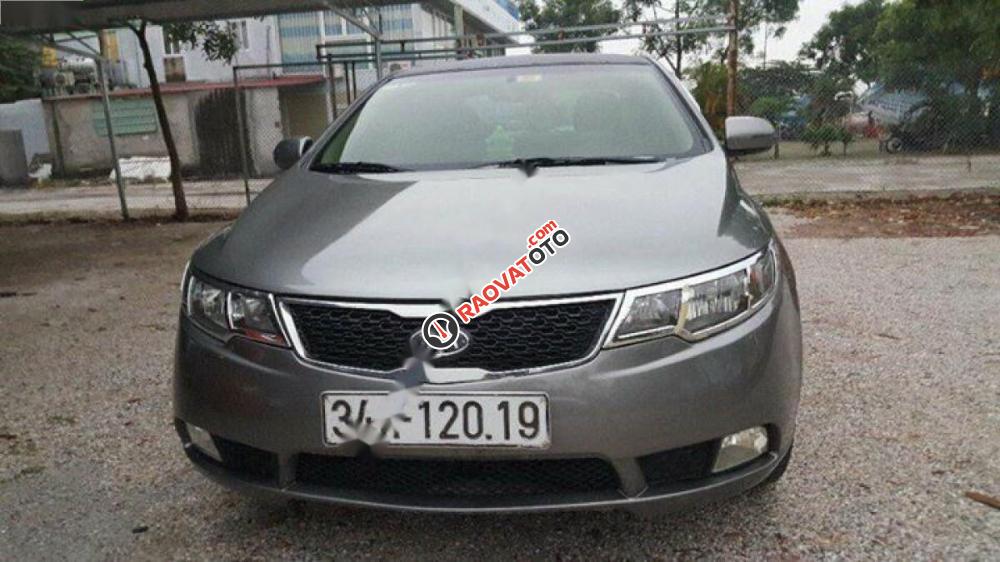 Chính chủ bán Kia Forte EX 1.6 MT đời 2012, màu xám-0